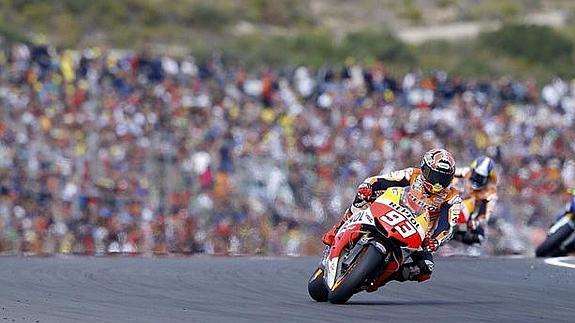 Horarios de MotoGP en Cheste (Valencia). Televisión y directo online de Moto GP, Moto 2 y Moto3