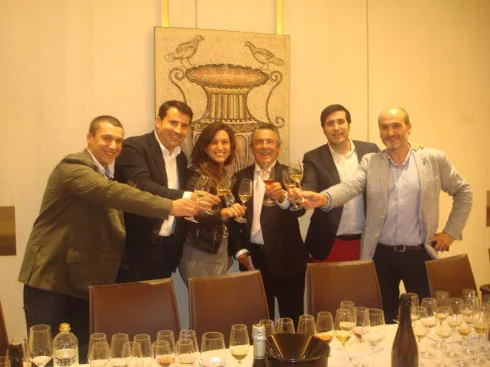 Rubén Granados, Pablo Ossorio, M,ª José López, Daniel Expósito, Vicente García y José Hidalgo. 