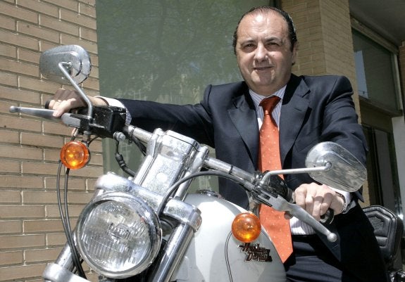 José Joaquín Ripoll en mayo de 2007,  cuando disfrutaba del poder en Alicante. :: alex domínguez