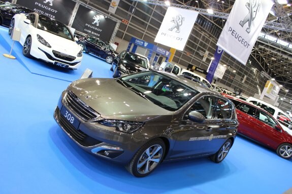Peugeot espera que el 308 sea su modelo más vendido en esta edición de la Feria.
