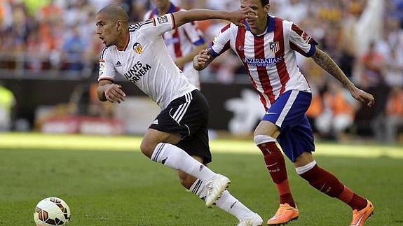 Sofiane Feghouli, jugador del Valencia CF. 