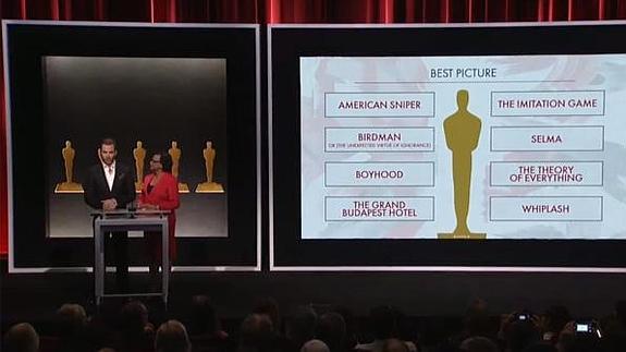 Nominaciones a los Oscar 2015: 'Birdman' y 'El gran hotel Budapest' lideran las nominaciones a los Oscar