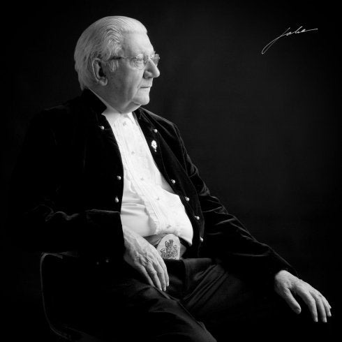 Josep Lloret Tarrasó, de fallero. :: lp