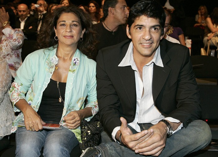 La cantante Lolita y Pablo Durán, en una imagen de archivo. 