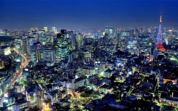 Tokio es la ciudad más poblada del mundo.