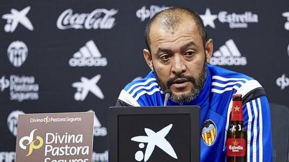 Nuno, durante una rueda de prensa. 