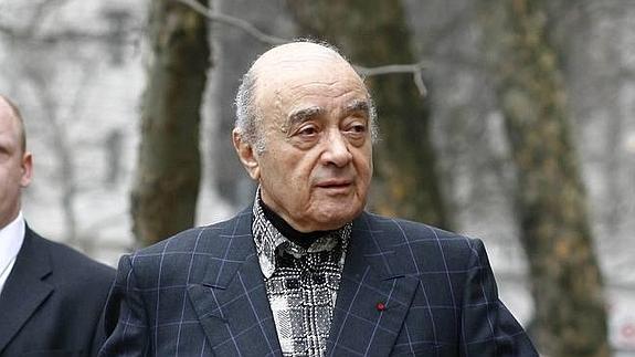 Mohamed al Fayed llega al Tribunal Superior de Londres, en 2007.