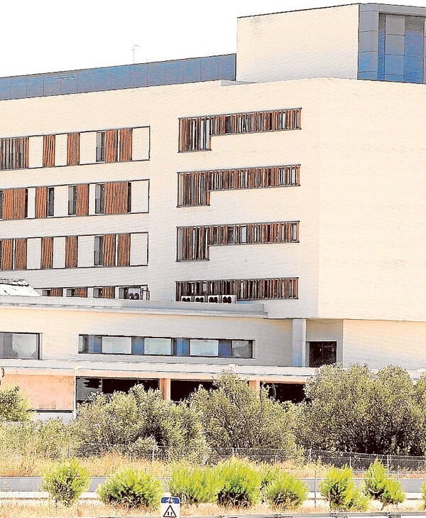 Vista del Hospital de Llíria.