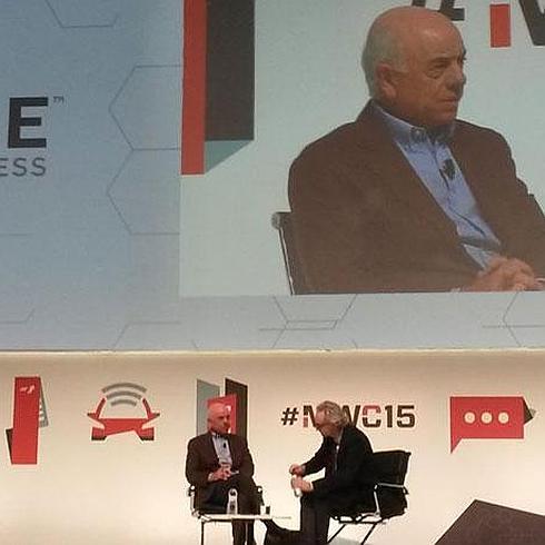 Entrevista a Francisco González, presidente del BBV, en el MWC.