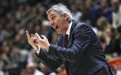 Pesic, el pasado miércoles en la Fonteta.