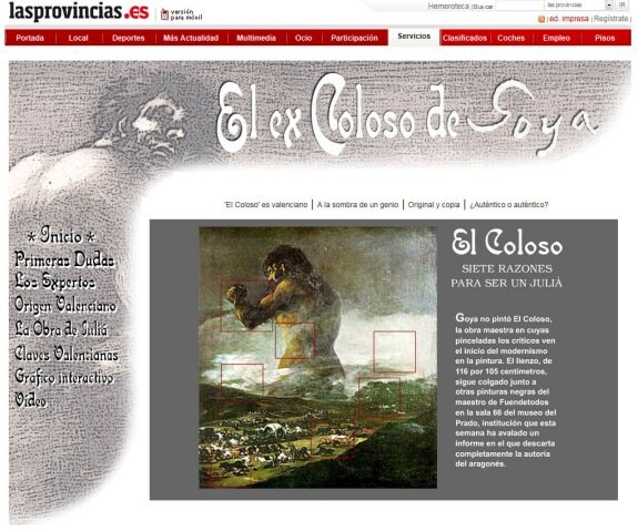 Cuando 'El Coloso' unió en un proyecto periódico y web