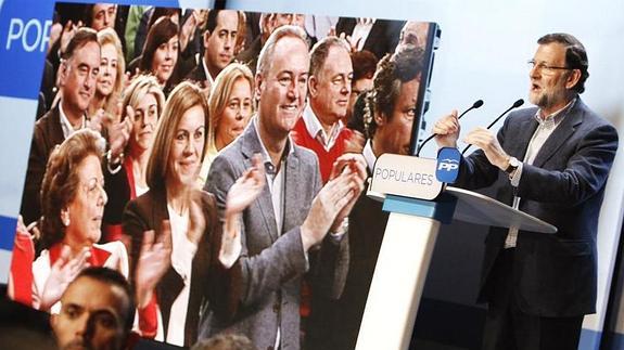 Rajoy: «Barberá no es sólo la mejor alcaldesa de la historia de Valencia, sino una de las grandes de España»