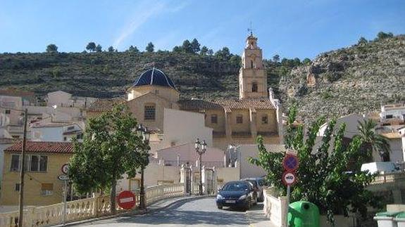 Iglesia de Cortes de Pallás. 