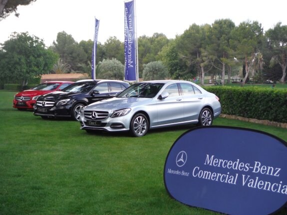 Los modelos de Mercedes, en el Torneo celebrado el pasado año en Valencia.