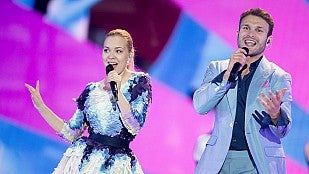 Eurovisión 2015: Lituania, con Monika Linkyt y Vaidas Baumila y su 'This Time'