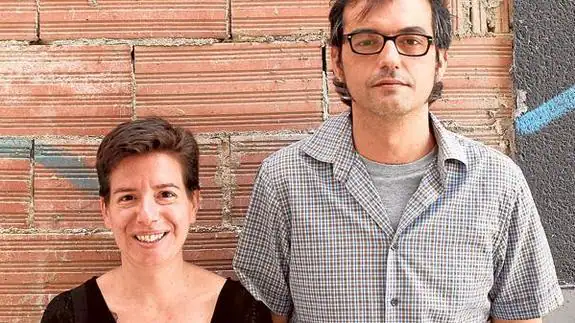 Stella Blasco Berlanga y Jordi Todolí, en Valencia.