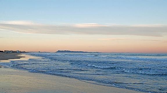 Playa de Gandia, Valencia.