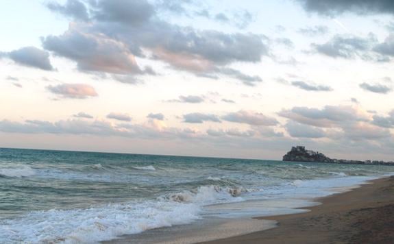 Playa Norte de Peñíscola.