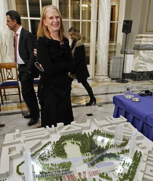 Katryn Gustafson, la arquitecta del Parque Central, será investida doctora honoris causa por la UPV