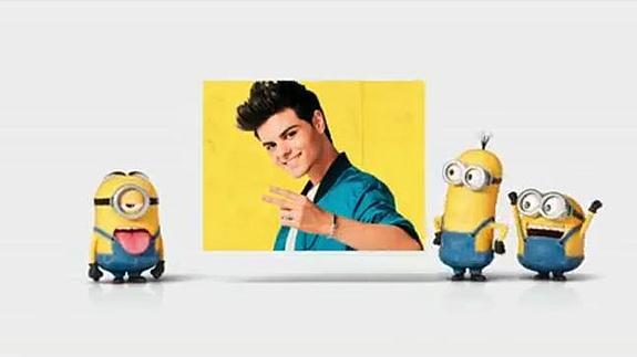 Abraham Mateo pone música a 'Los Minions'