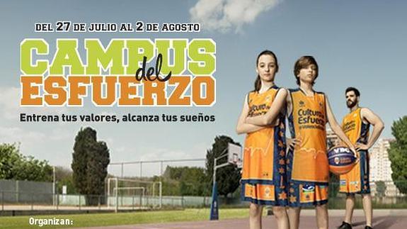 El Valencia Basket abrirá mañana las inscripciones para el Campus del Esfuerzo