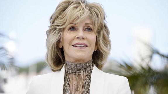 La veterana actriz Jane Fonda.