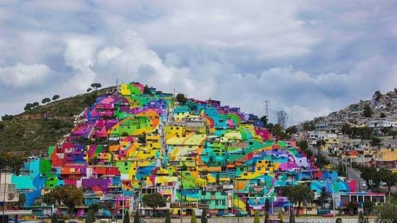 Tranformación del barrio de Palmitas en Pachuca (México). 