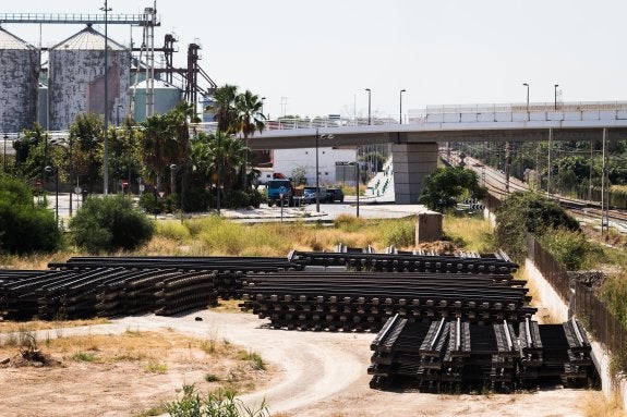 Traviesas retiradas de las obras actuales. :: jesús montañana