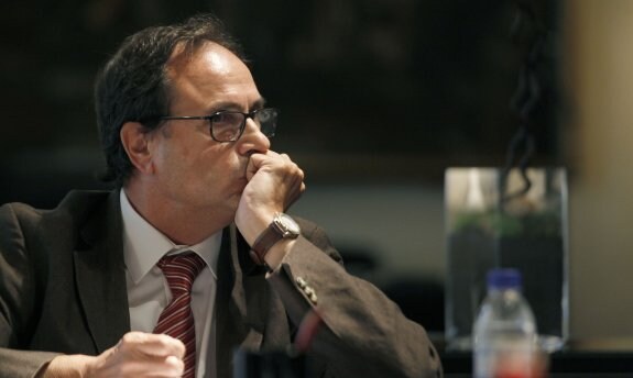 El nuevo banco público valenciano dependerá de la Conselleria de Hacienda, que encabeza Vicent Soler. :: juanjo monzó