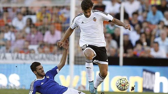 André Gomes, baja contra el Espanyol