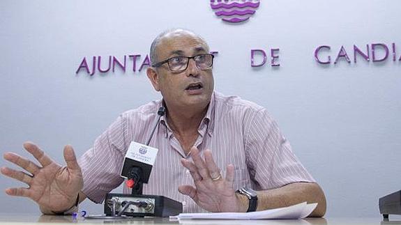 Ciro Palmer, líder de Ciudadanos en Gandia. 