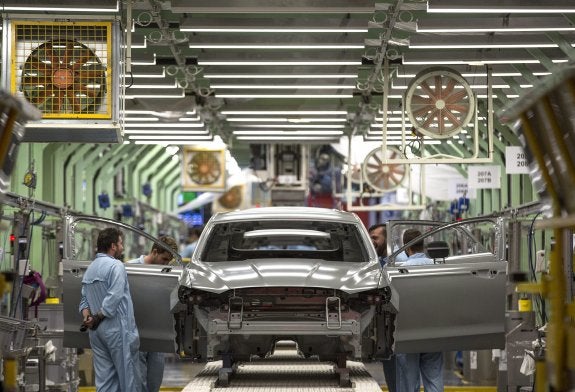 Instalaciones de la factoría de Ford en Almussafes. :: lp