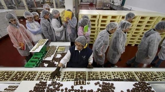 Fábrica de Nestlé. 