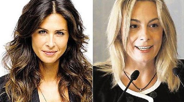 Nuria Roca y Sonia Castedo.