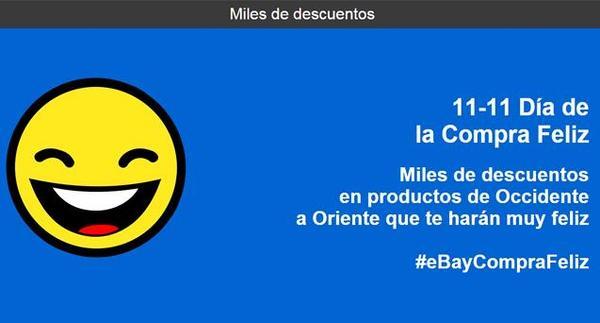 eBay celebra el 'Día de la compra feliz' con miles de descuentos en productos