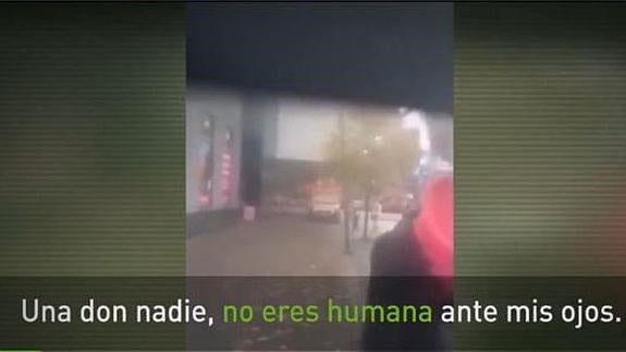 Un momento del vídeo.