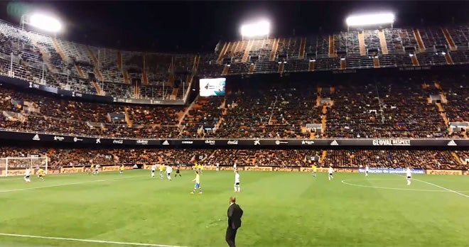 Mestalla, ante Las Palmas