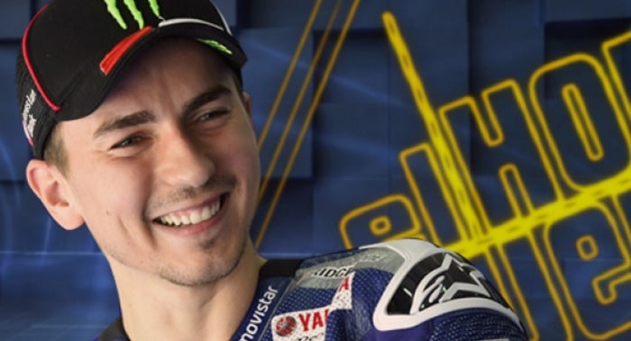 El piloto de Moto GP Jorge Lorenzo.