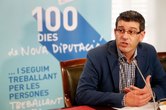 Jorge Rodríguez, presidente de la Diputación de Valencia.