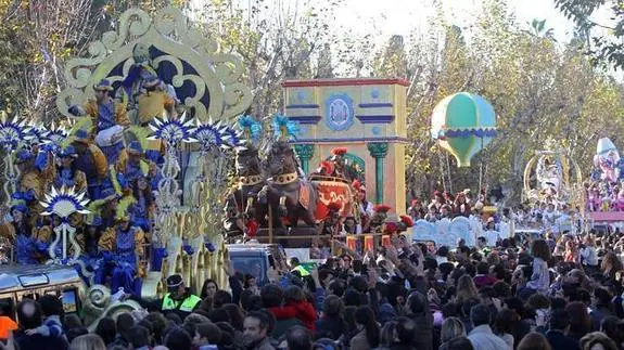 Cabalgata de Reyes en Sevilla. Hora, itinerario y cortes de tráfico en 2016