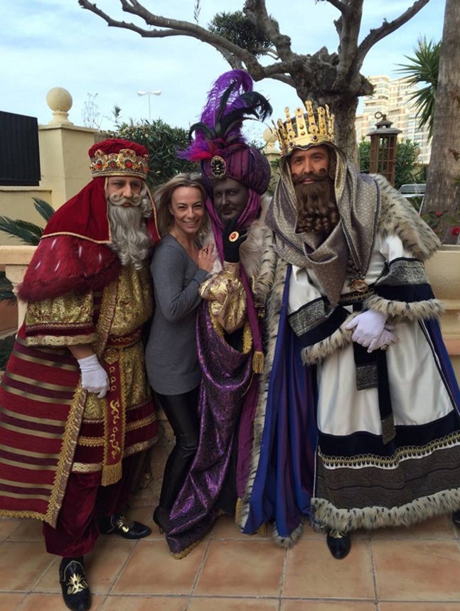 Los Reyes Magos, con Sonia Castedo.