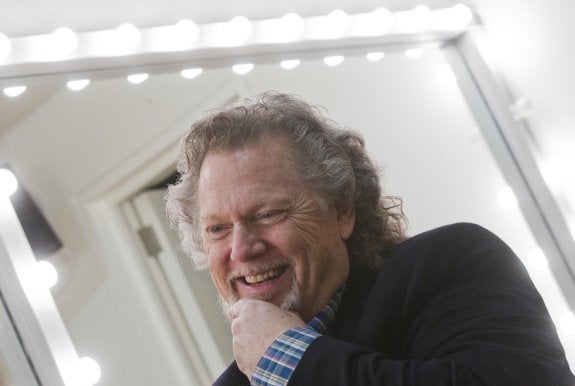 El tenor norteamericano Gregory Kunde, en Les Arts. :: Damián torres