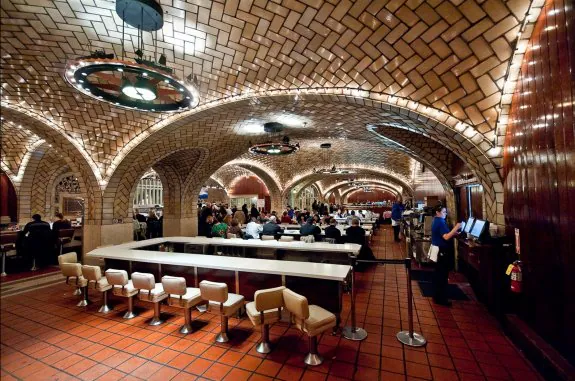 Bóvedas de Guastavino en Oyster Band, estación Grand Central de Nueva York. :: lpRafael Guastavino Moreno, el arquitecto valenciano de Nueva York.  :: lp