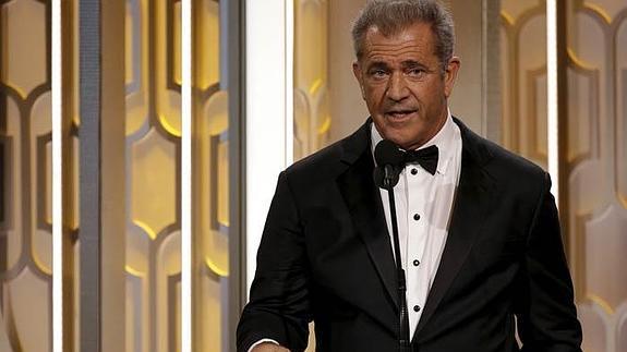 Mel Gibson, durante la gala de la pasada edición de los Globos de Oro.