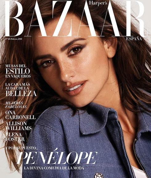 Penélope Cruz, portada de Harper's Bazar