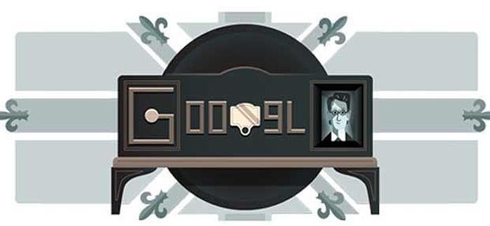 Doodle por la primera televisión mecánica