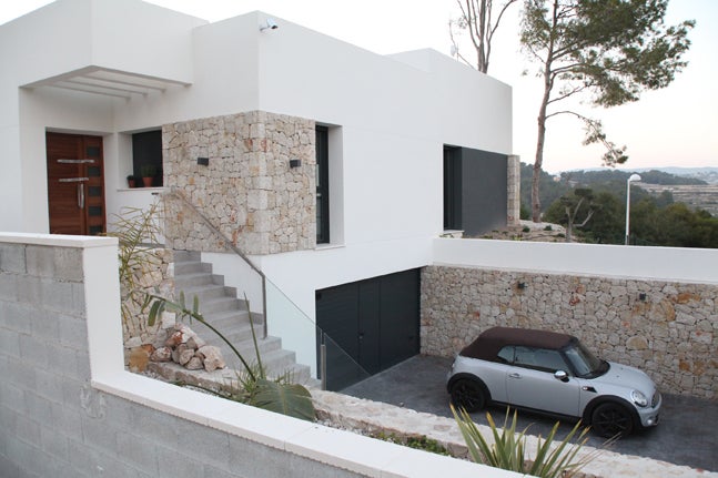 Vivienda de la urbanización La Sabatera de Teulada donde ha ocurrido el suceso.