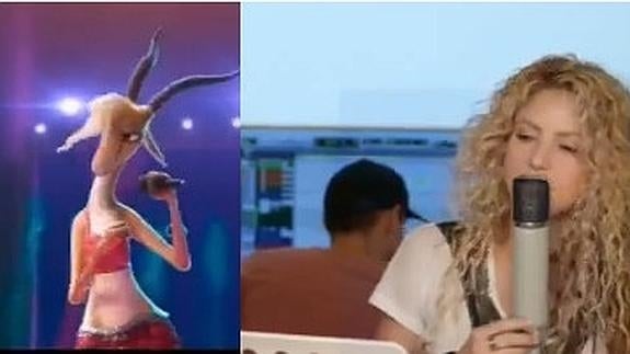 Shakira, encargada de representar a una gacela estrella del pop en Zootrópolis, la nueva película Disney.