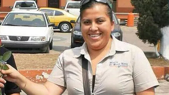 La periodista Anabel Flores Salazar.