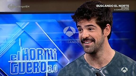 Miguel Ángel Muñoz en 'El Hormiguero': «Viví un terremoto mientras practicaba sexo»